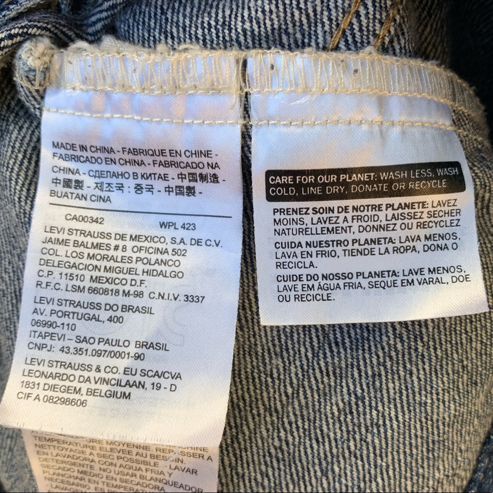 Levi’s classic vintage denim trucker jacket - Picture 15 of 16
